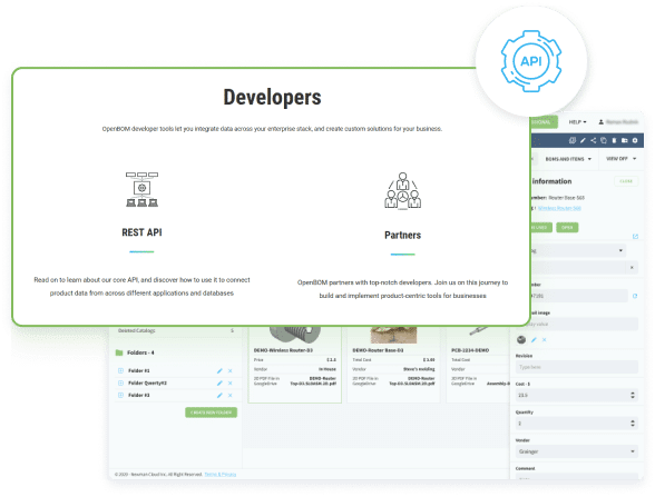 Open REST API and Integrations