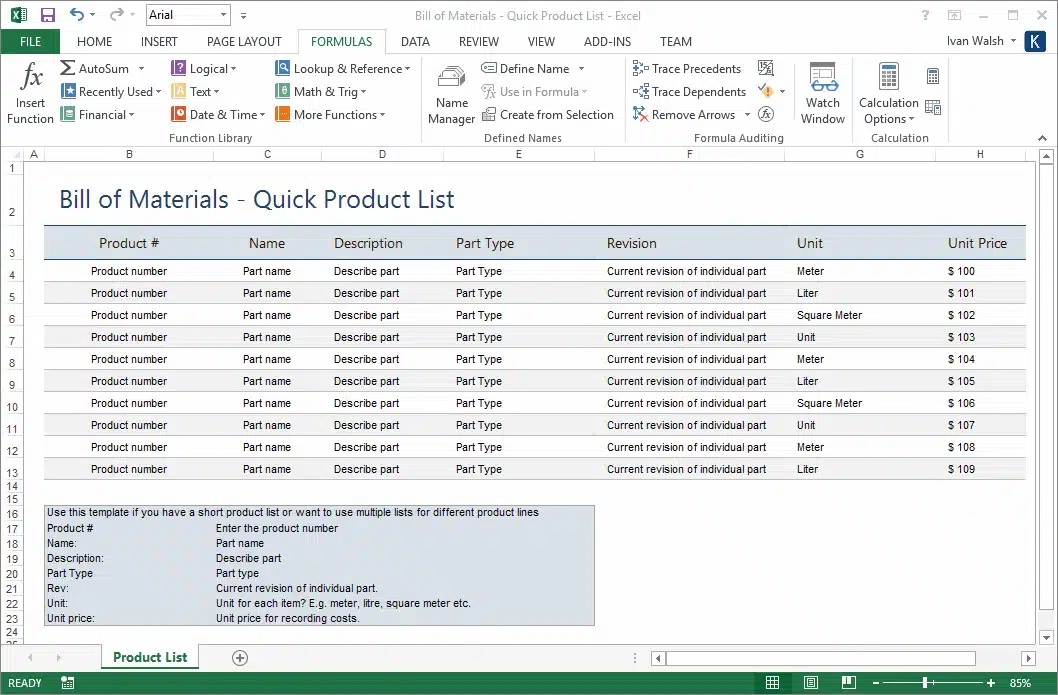 BOMページ Beyond BOM 101 or Why Spreadsheet is not a Single Source of Truth