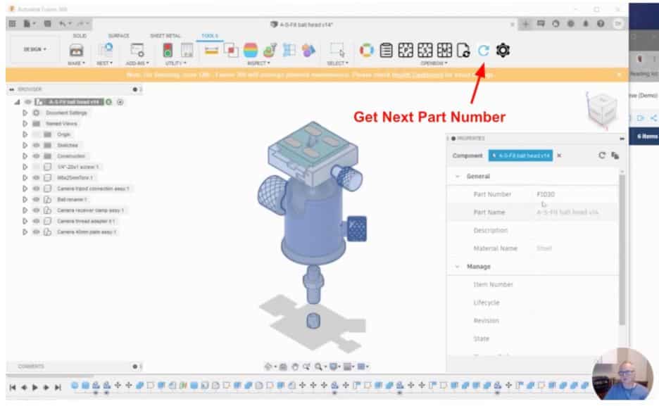 VIDEO PREVIEW: The Easiest Way To Manage Part Numbers For Your Fusion360 Projects Using OpenBOM