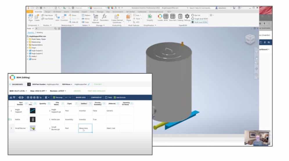 VIDEO: Data Extractions and iProperty Configuration for OpenBOM Add-in for Autodesk Inventor