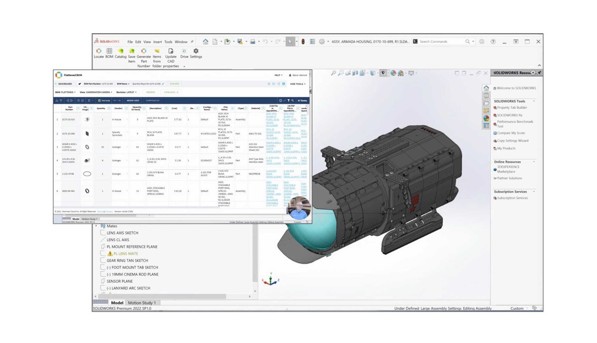 OpenBOM CAD Integrations and Engineering BOM Process