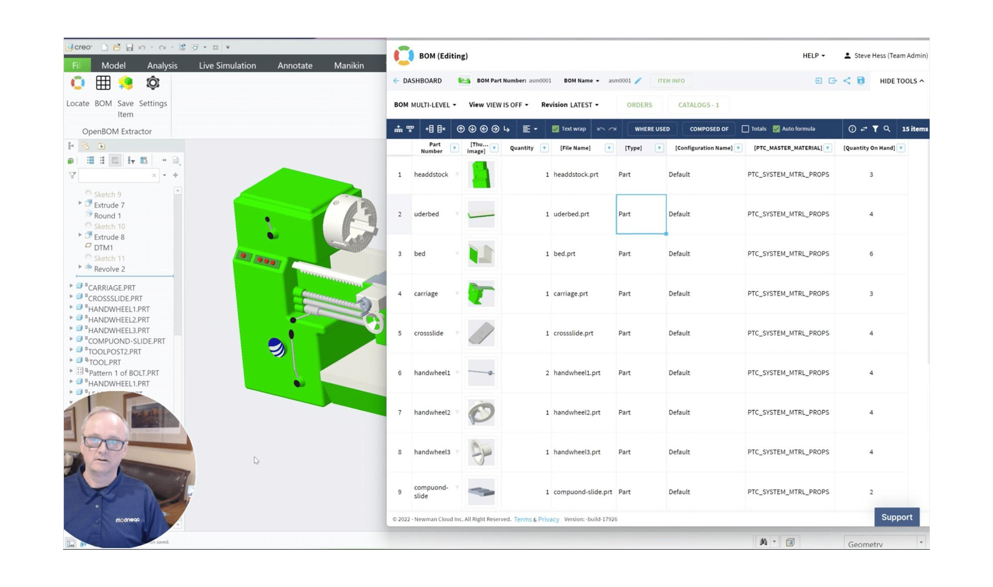 Introducing OpenBOM For PTC Creo