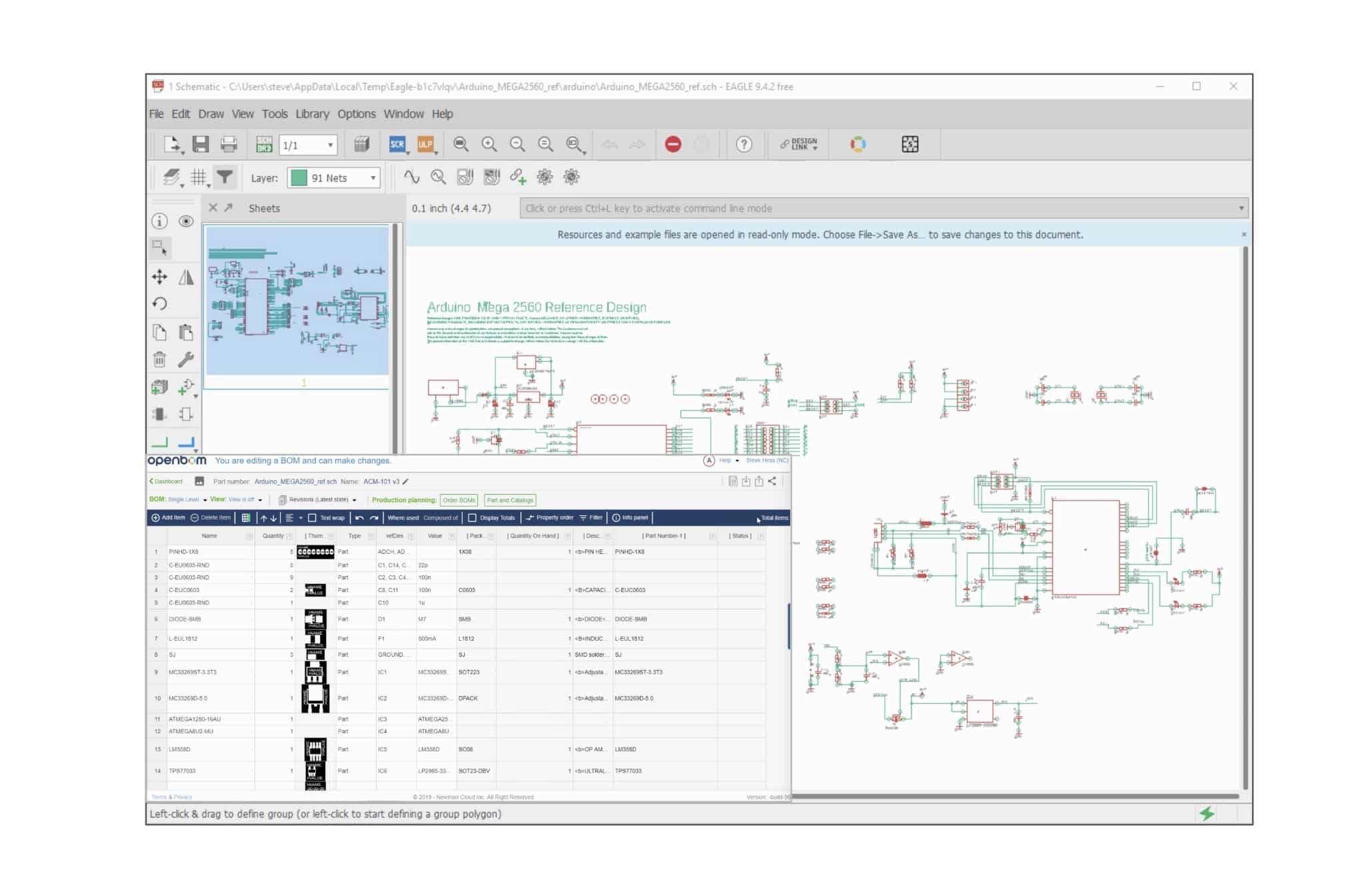 NEW: OpenBOM for Autodesk Eagle 