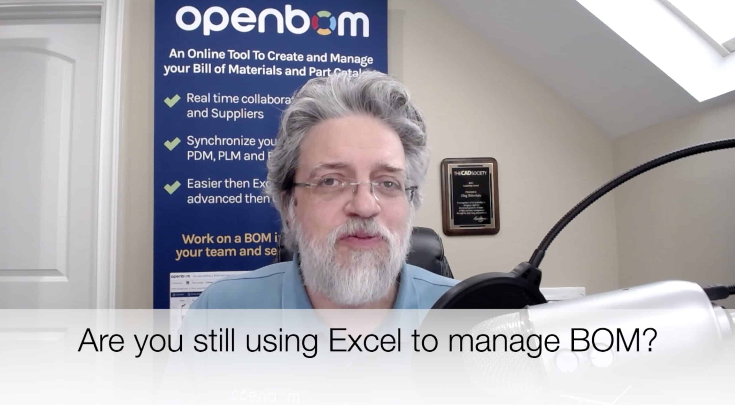 Are you still using Excel to manage BOMs? These are 5 things about OpenBOM that will make you stop using Excel today.