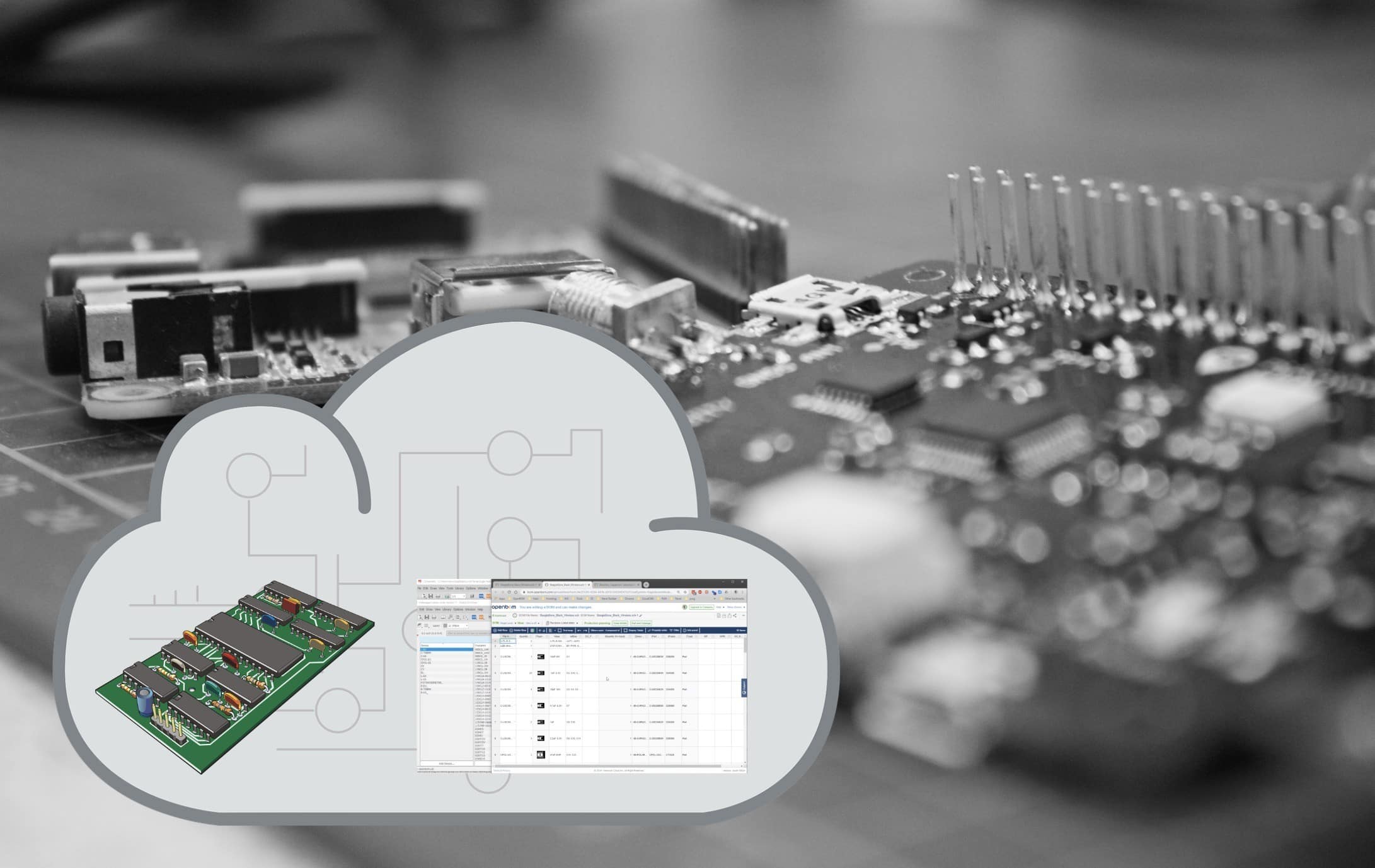 OpenBOM Autodesk Eagle integration and Autodesk MCAD-ECAD environment