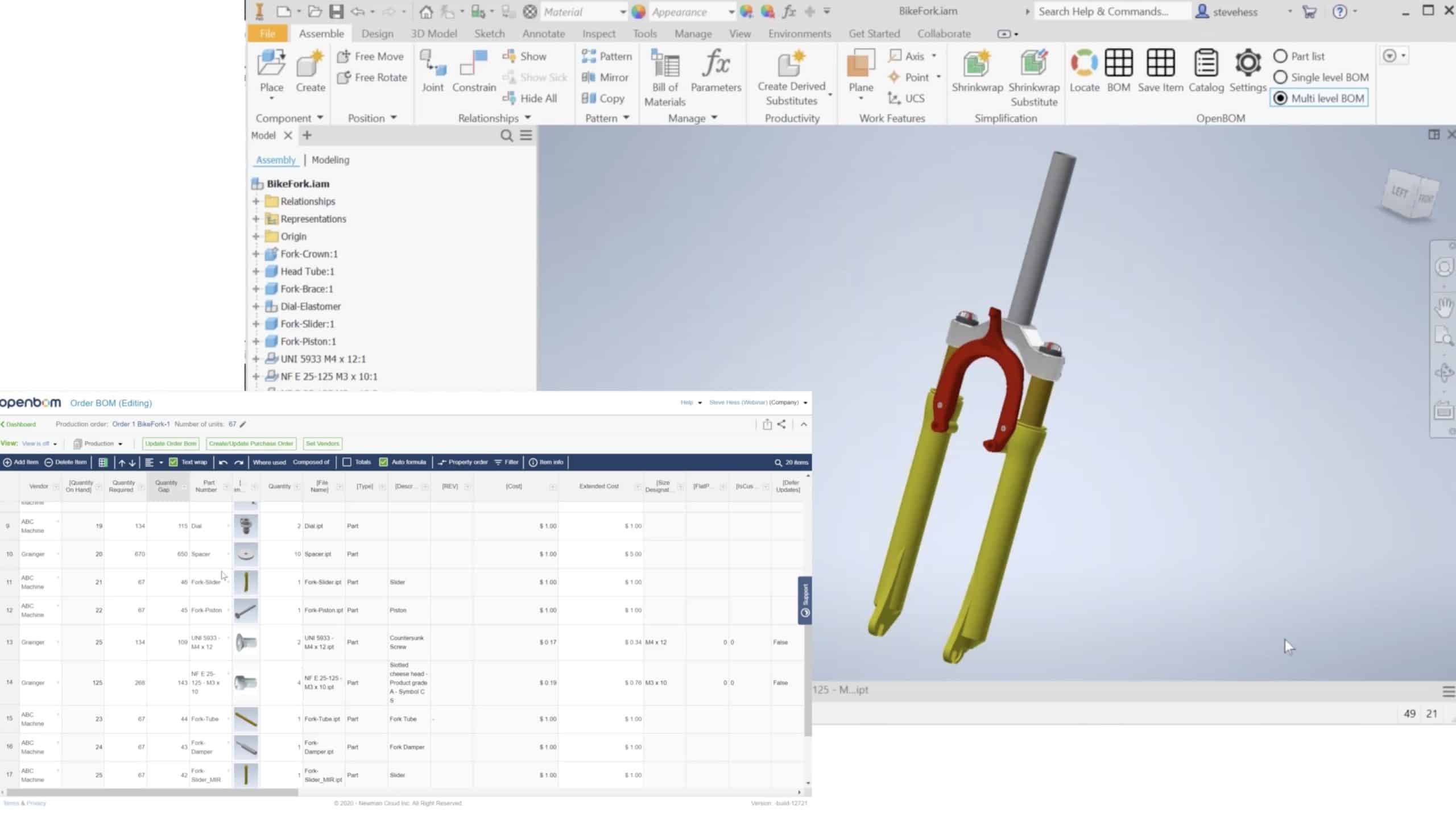OpenBOM For Autodesk Inventor – Basic to Advanced