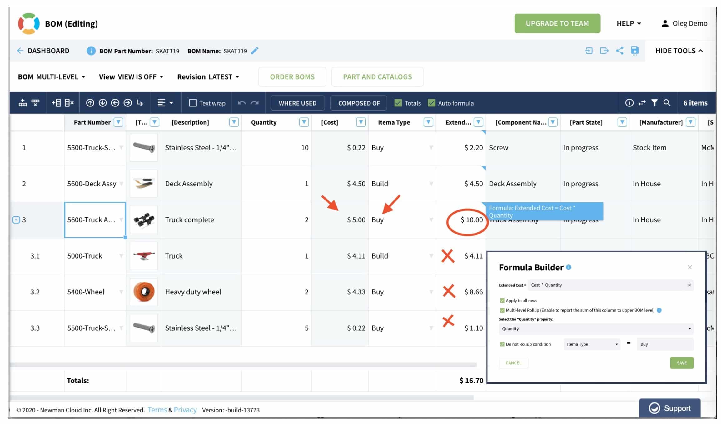 New Formulas Option – Conditional Rollup