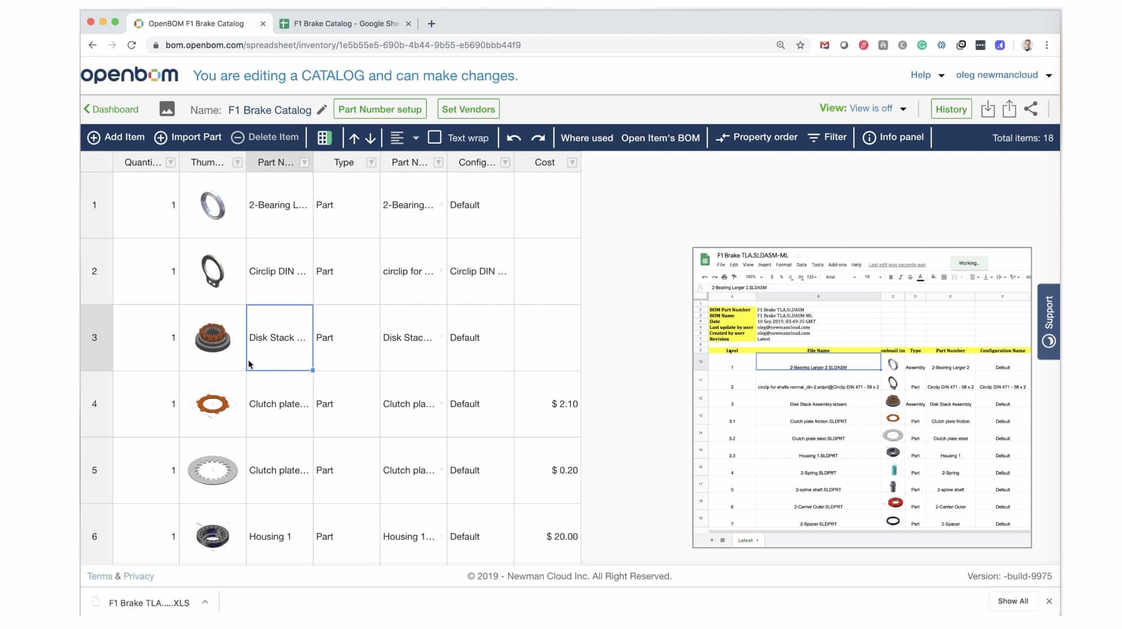 How to Create OpenBOM Catalog From Bill of Materials 