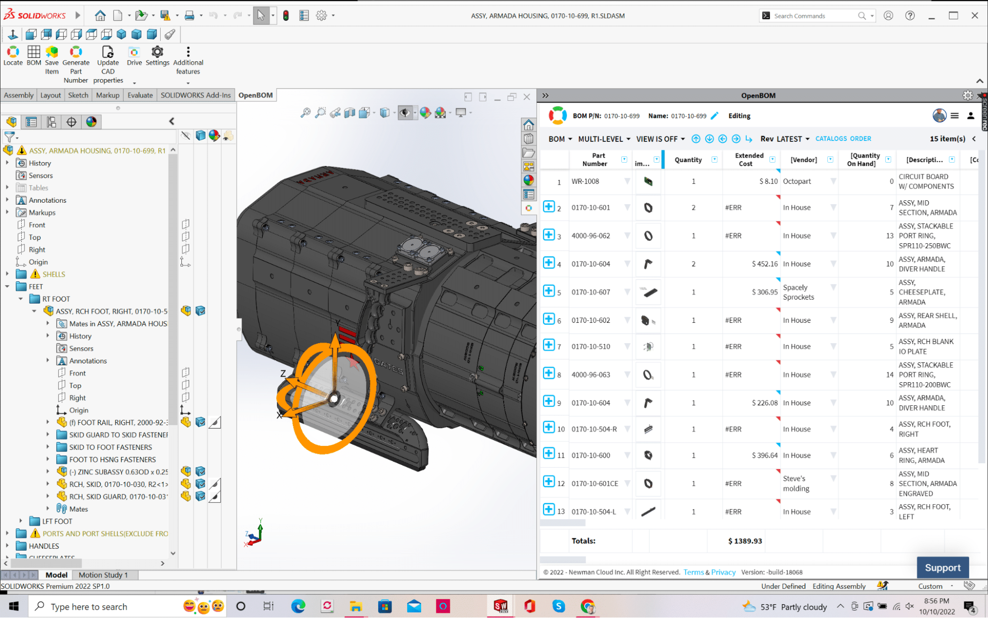 Streamline your Solidworks BOM with OpenBOM’s Contextual Navigation
