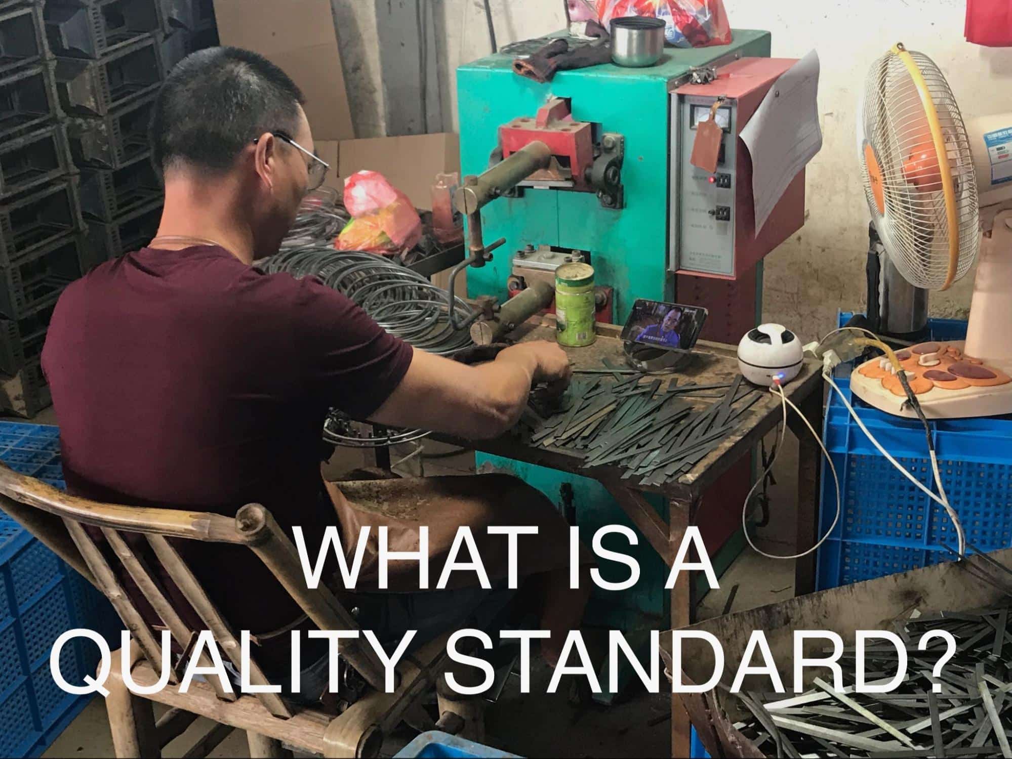 Does your Contract Manufacturer Have A Quality Standard?