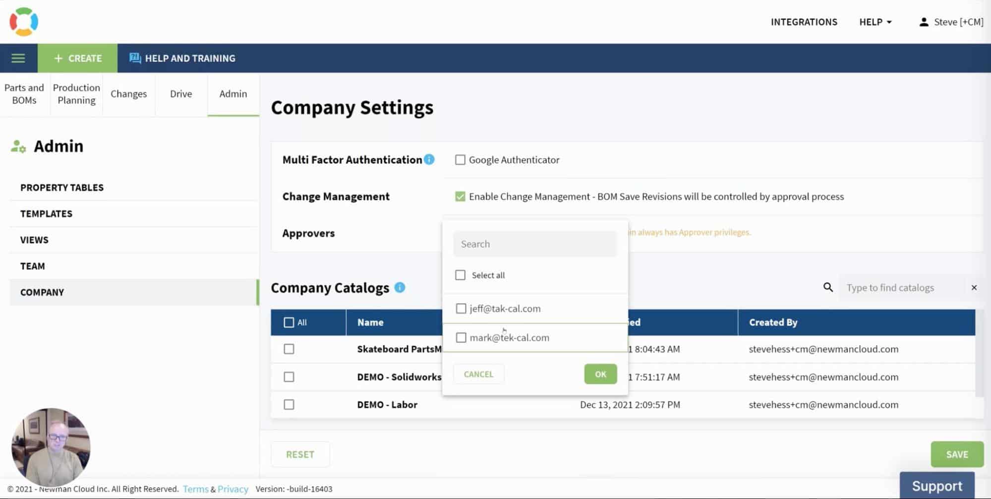 VIDEO – OpenBOM Simple Revisions vs Change Management