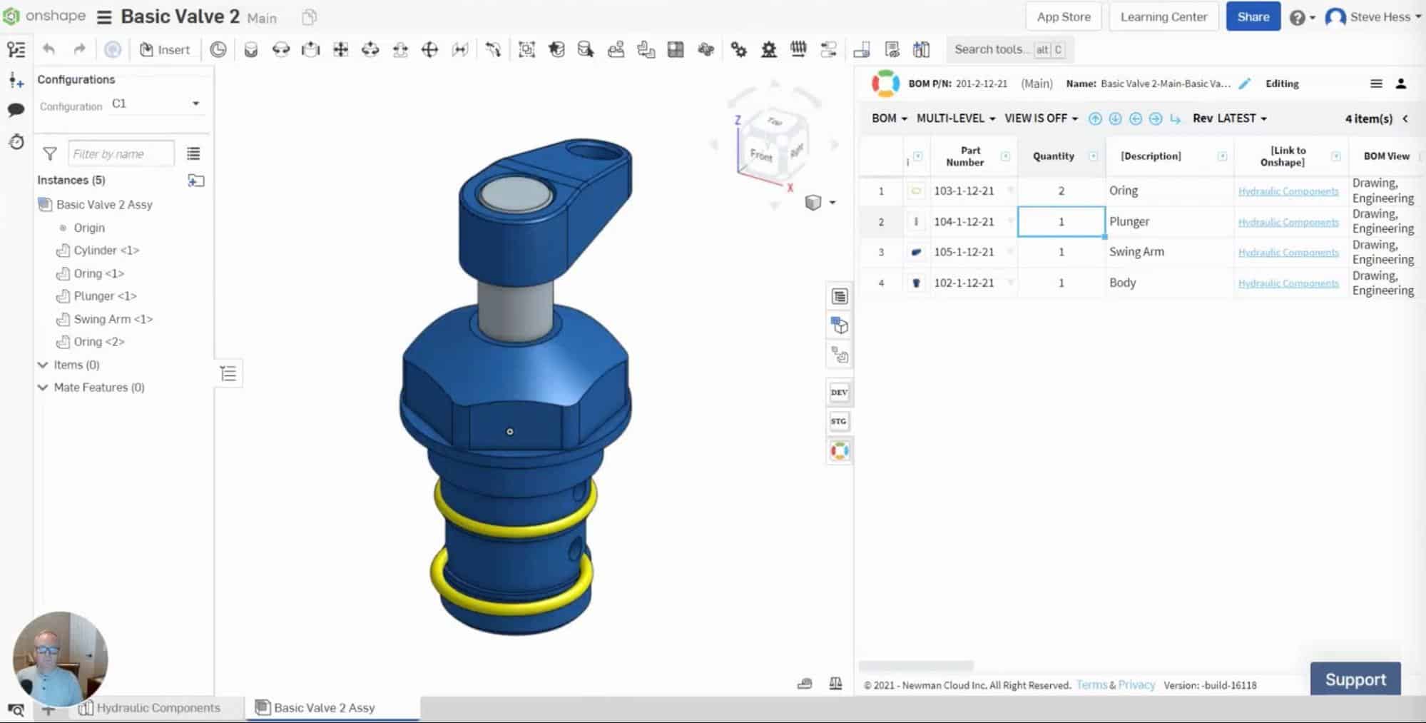 PREVIEW: Onshape “exclude from BOM” support