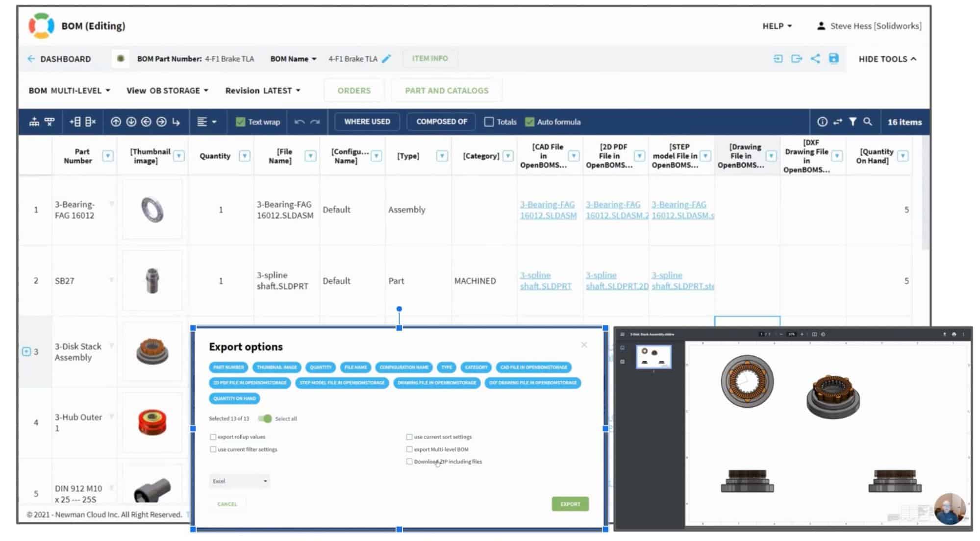 PREVIEW: How To Create Contractor and Supplier Tech Package Using OpenBOM Zip Export Feature