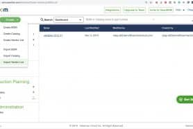 Import Vendor List