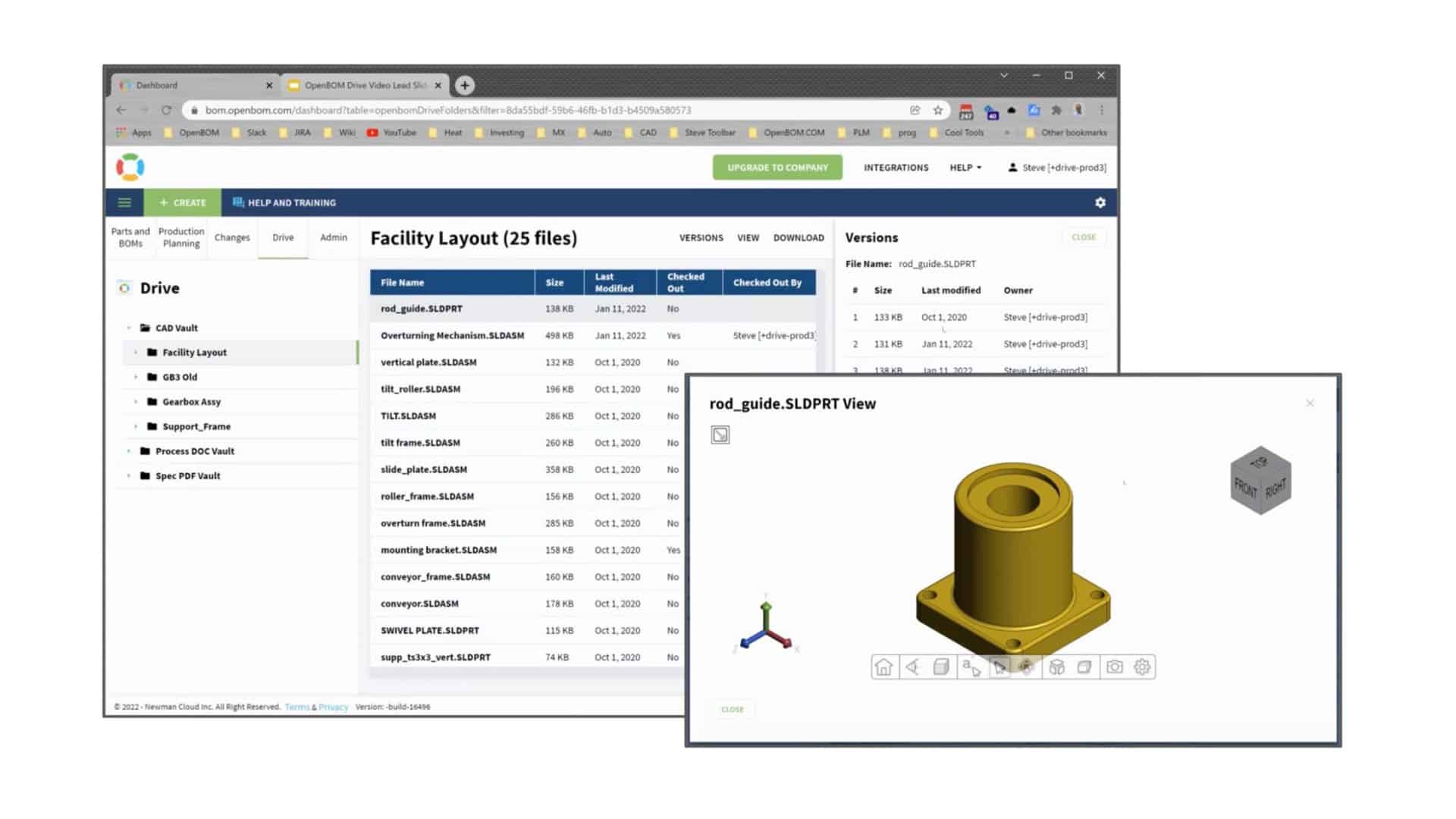 Extending Digital Workflows With OpenBOM Drive