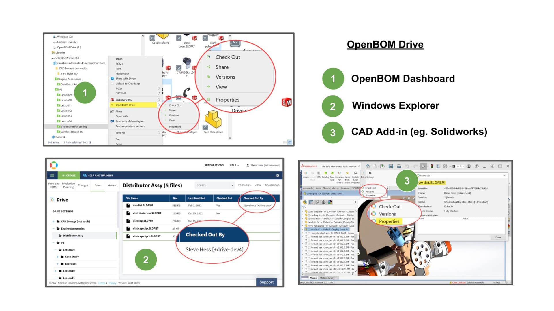 OpenBOM Drive, Cloud Files, and Collaboration