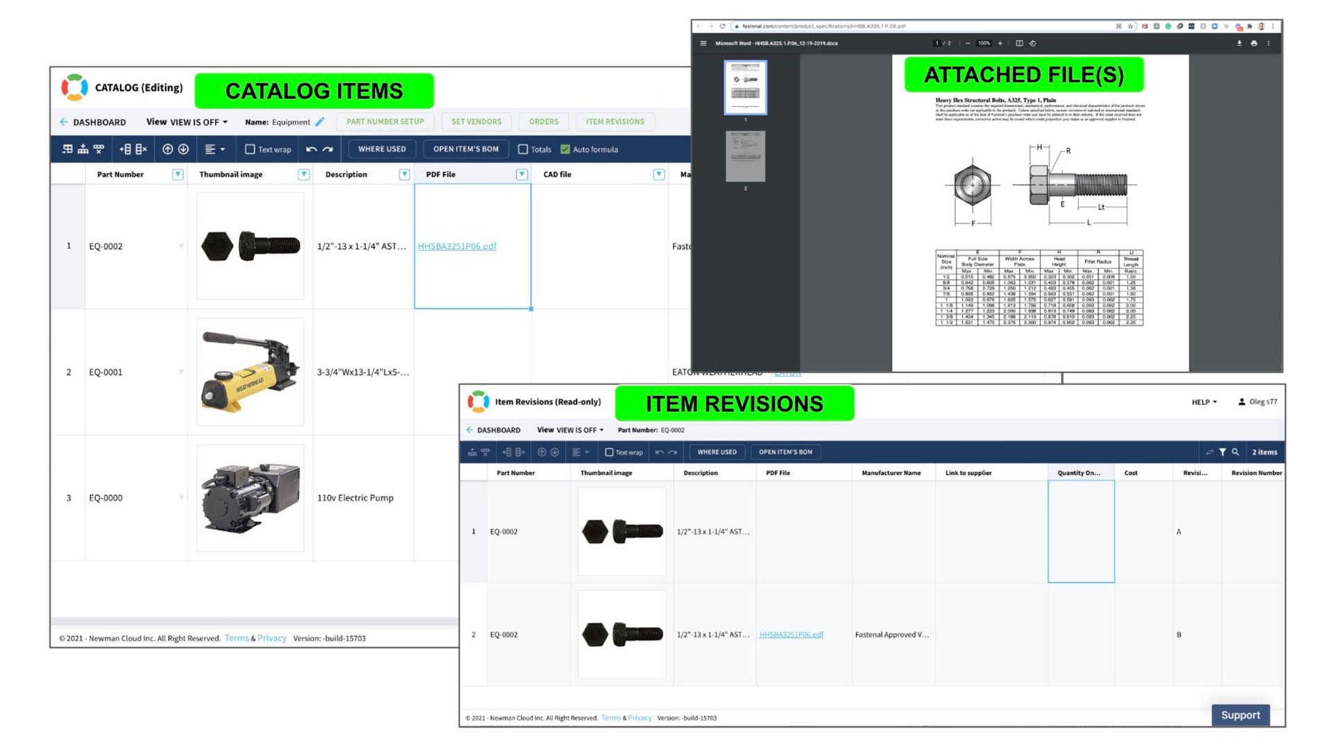 PREVIEW: Item Revisions and File Storage