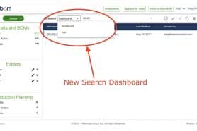 New Search Dashboard User Experience