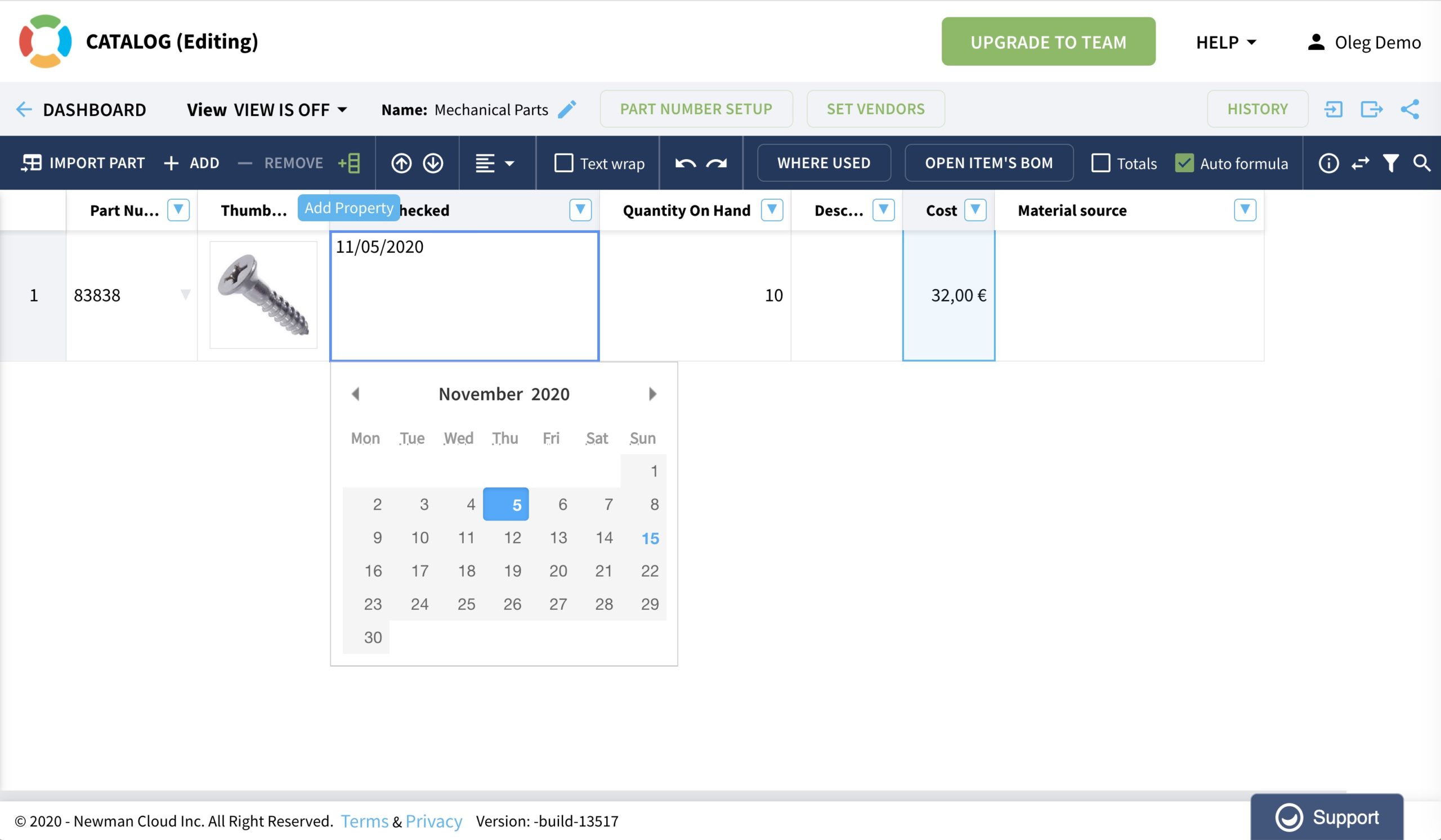 OpenBOM 101: Intro to Data Types and Properties