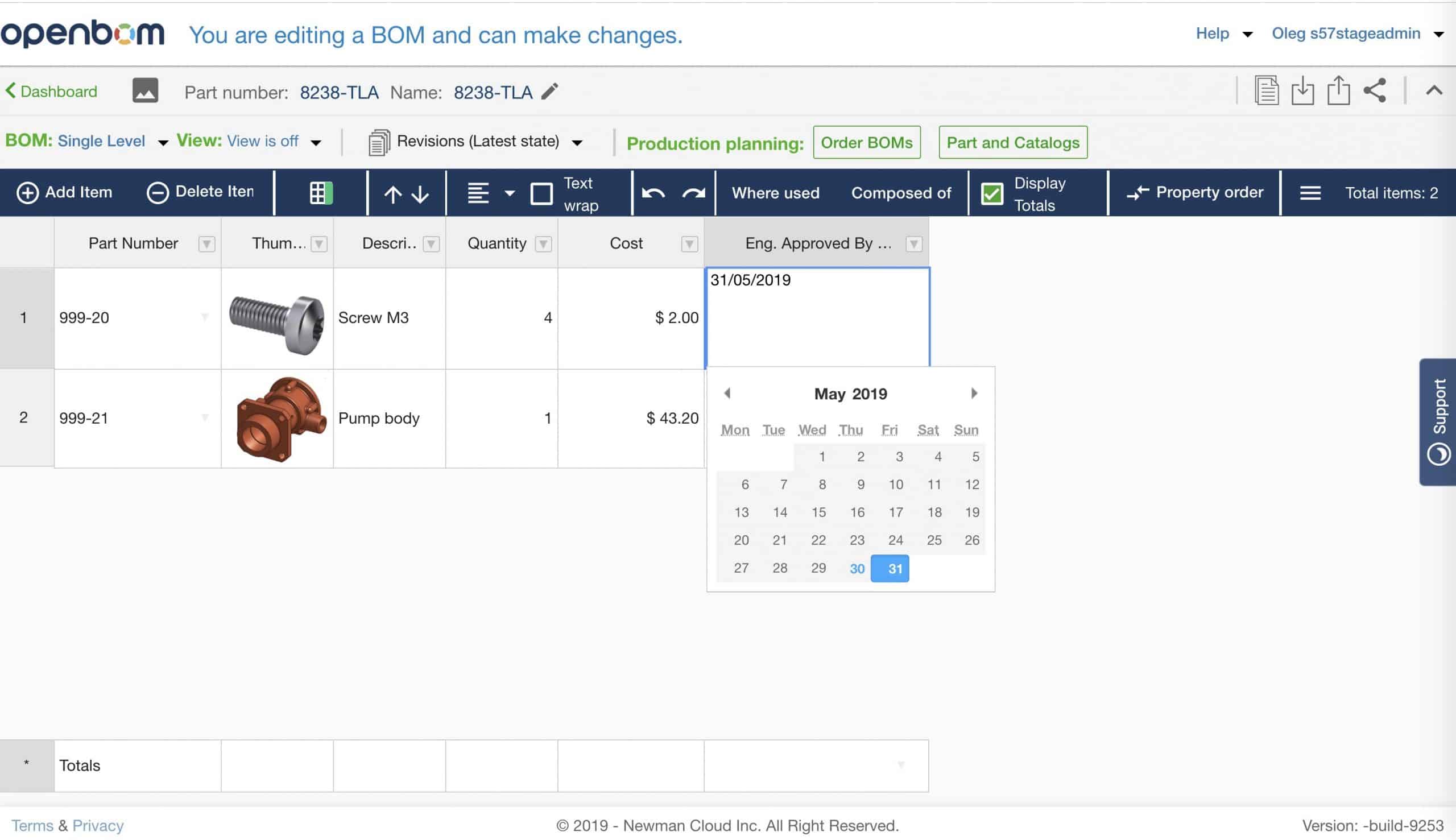 Heads up – New Property Type “Date”