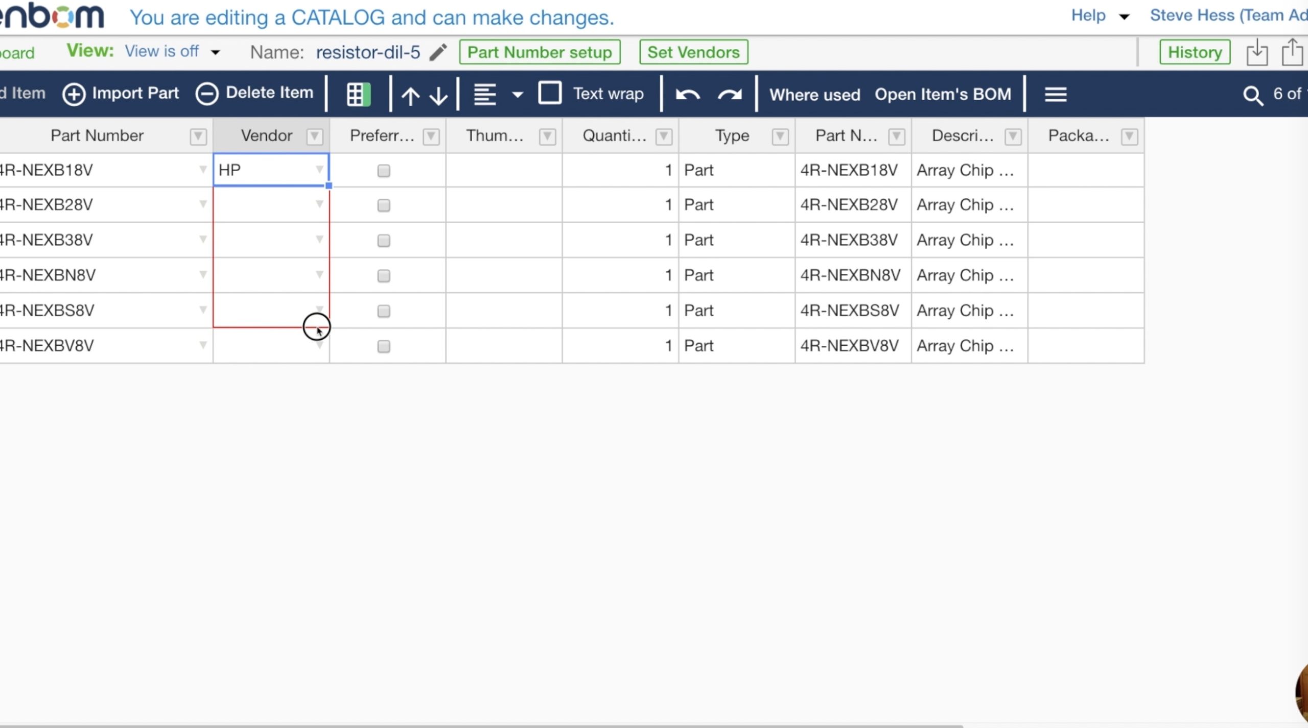 Quick Tip: Ribbon Copy-Paste in OpenBOM