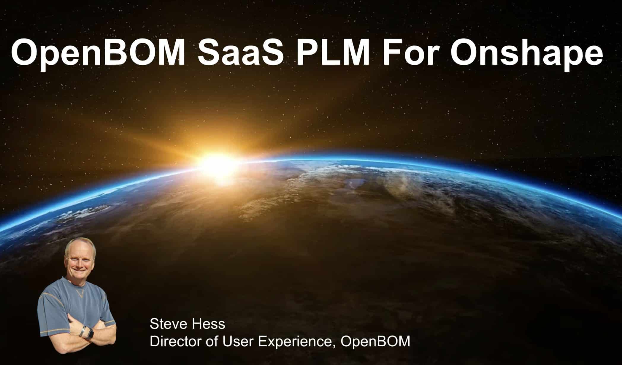 OpenBOM SaaS PLM for Onshape
