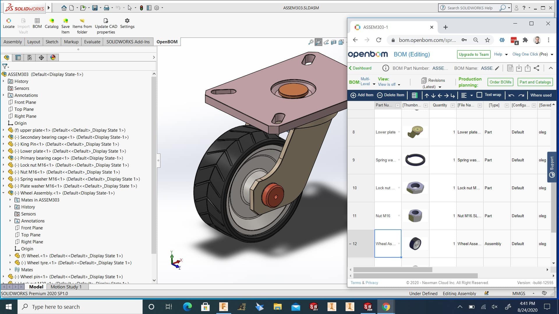 WEBINAR: OpenBOM For Solidworks Final Part 