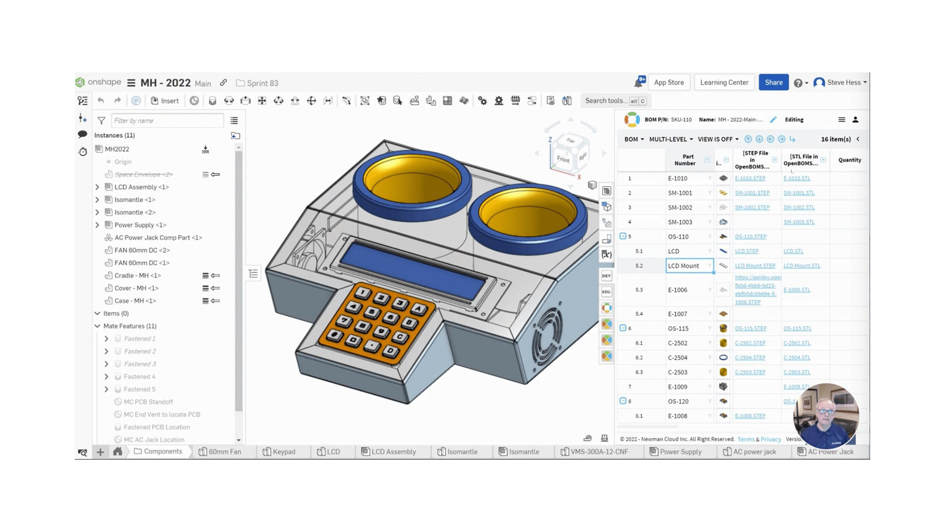 OpenBOM For Onshape – How To Generate STEP, STL, PDF Files
