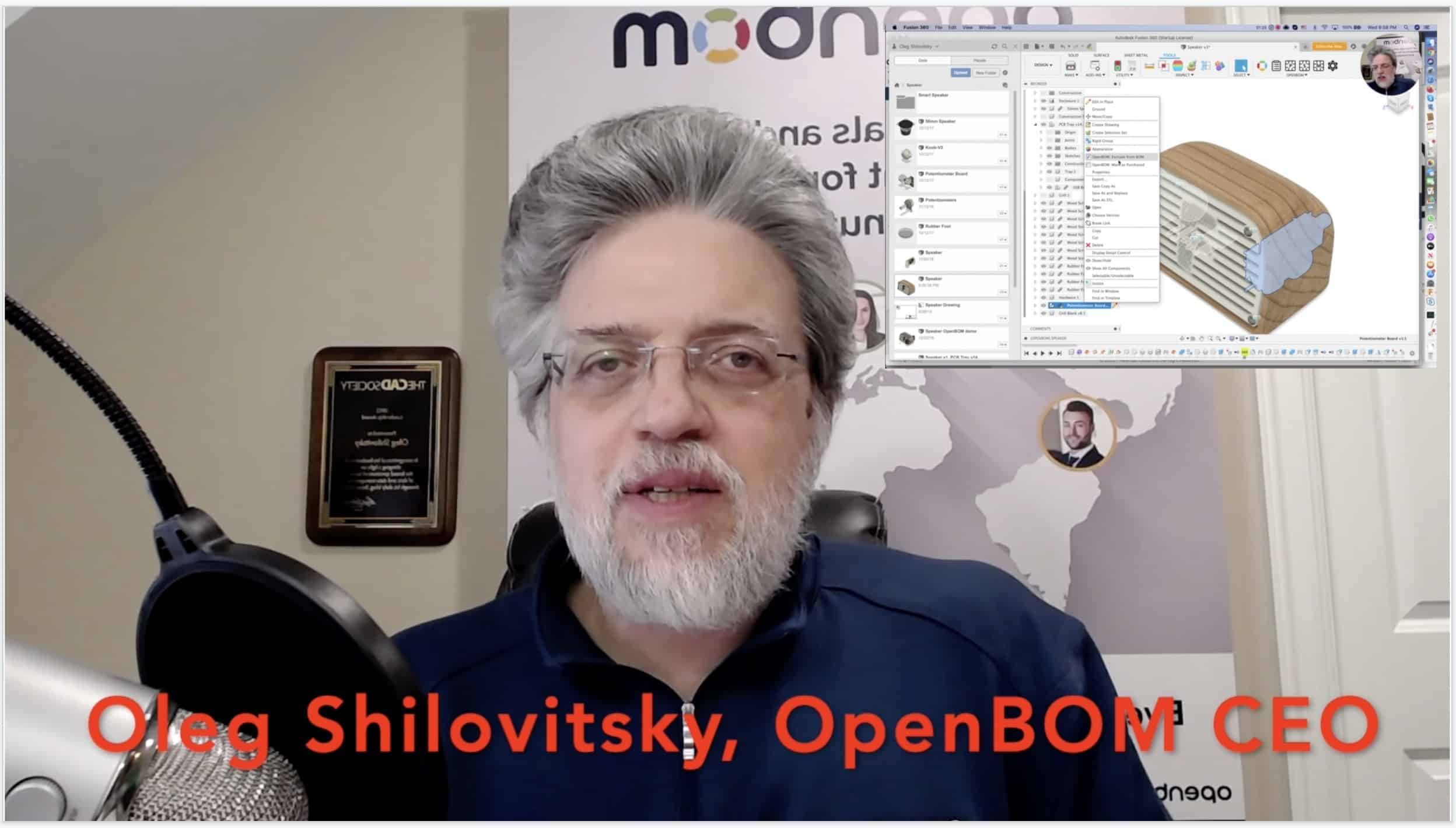 VIDEO BLOG: Seamless CAD integrations and new OpenBOM features for Autodesk Fusion 360