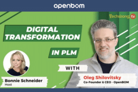 Industry Insights on the Impact of Digital Transformation on PLM: A Techstrong TV Interview with Bonnie Schneider