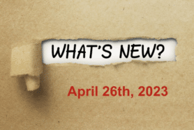 What’s New? – April 2023