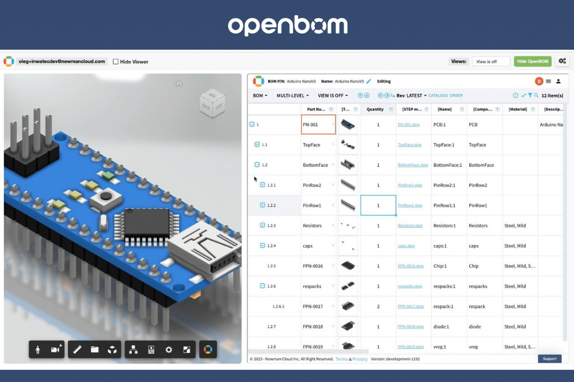 A Preview of OpenBOM’s New Integration with Fusion 360 Using Autodesk Platform Services