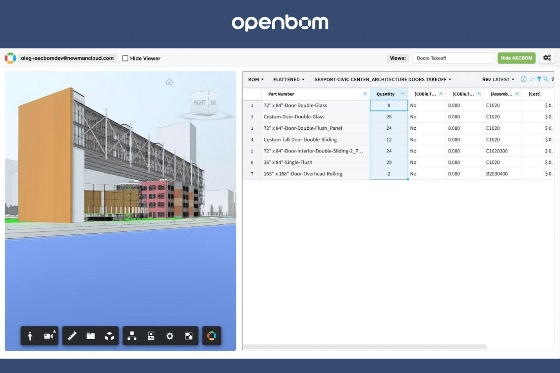 AECBOM for Autodesk Revit Using Autodesk Platform Services (formerly Forge)