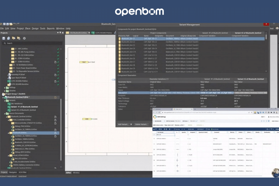 Sneak Peek: OpenBOM Add-in for Altium Designer – Variants Support