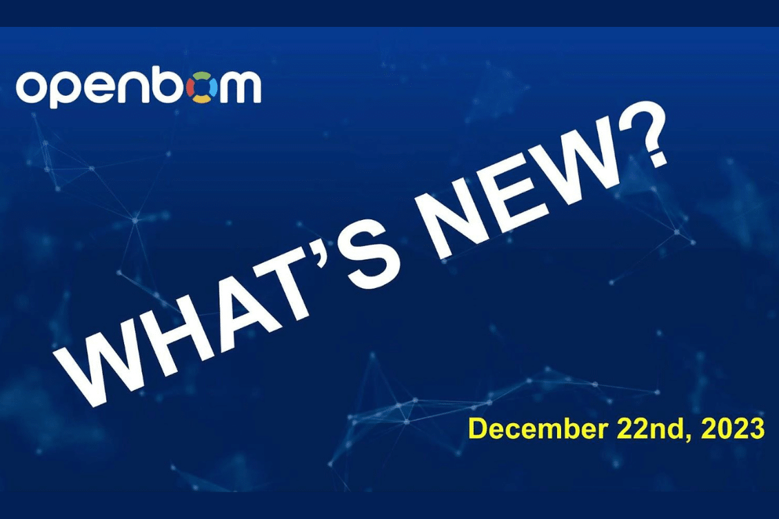 What’s New December, 22nd 2023