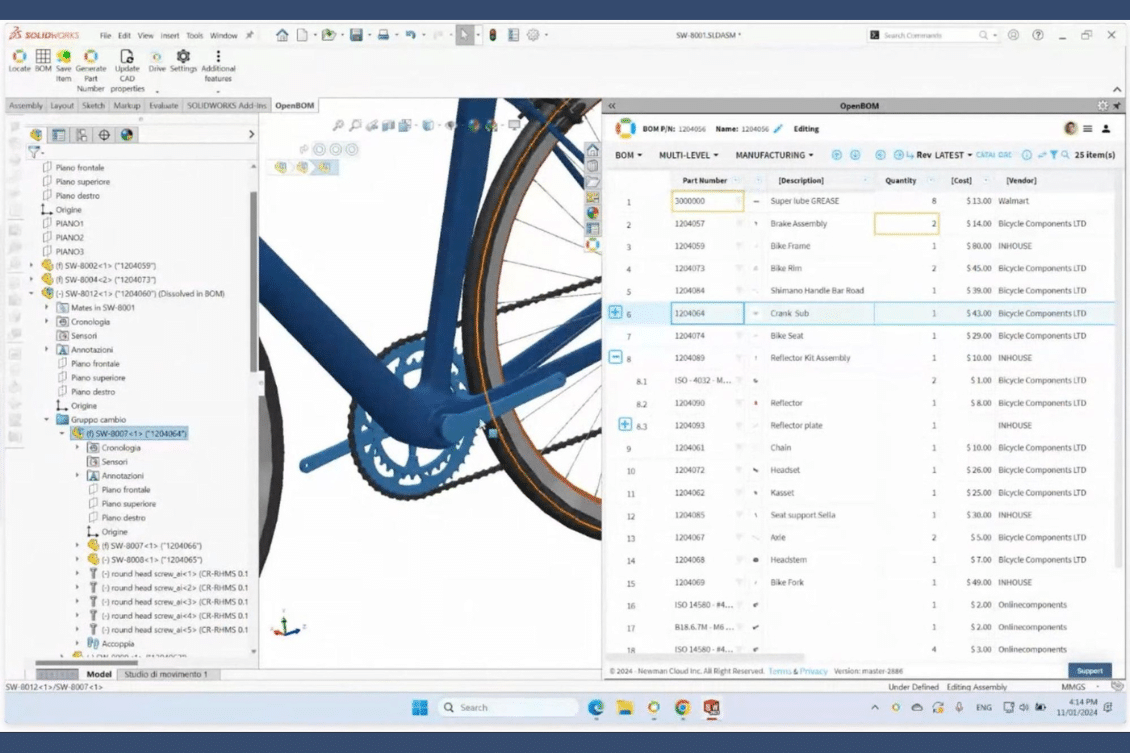 Live Demo Workshop: OpenBOM Introduction for Solidworks Users