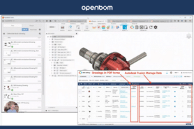 OpenBOM for Fusion 360 Enhancements: Drawing in PDFs and Fusion Manage Connection