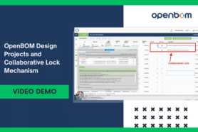 OpenBOM Design Projects and Collaborative Lock Mechanism