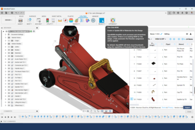 OpenBOM Launches Major Update for Autodesk Fusion: Simplifies User Experience, Introduces New Features, and Extends Support for Autodesk Platform Services