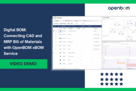 Digital BOM: Connecting CAD and MRP Bill of Materials with OpenBOM xBOM Service