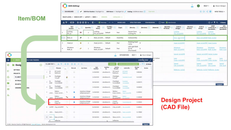 OpenBOM Feature Preview: Automatic Connected Items & Embedded Workspace ...