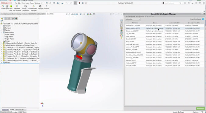 OpenBOM Feature Preview: Automatic Connected Items & Embedded Workspace ...