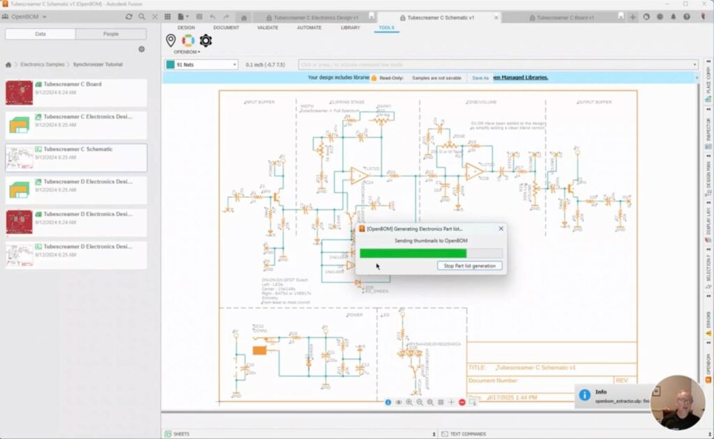BOM for PCB creation