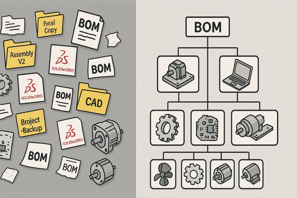 Managing File Chaos and BOM Complexity: OpenBOM Lessons from SolidWorks Users