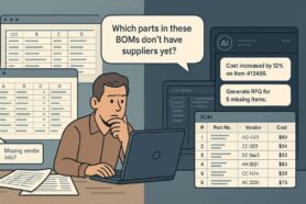 BOM AI Agent: Product Memory and Conversational Intelligence For BOM Change, RFQ, Cost, And Procurement Workflows