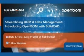 OpenBOM + SolidCAD Webinar: Modern PDM/PLM for Canada