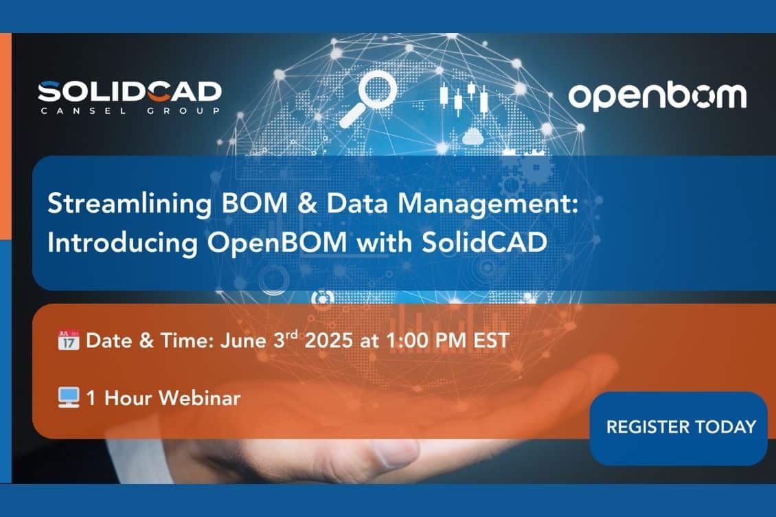 OpenBOM + SolidCAD Webinar: Modern PDM/PLM for Canada