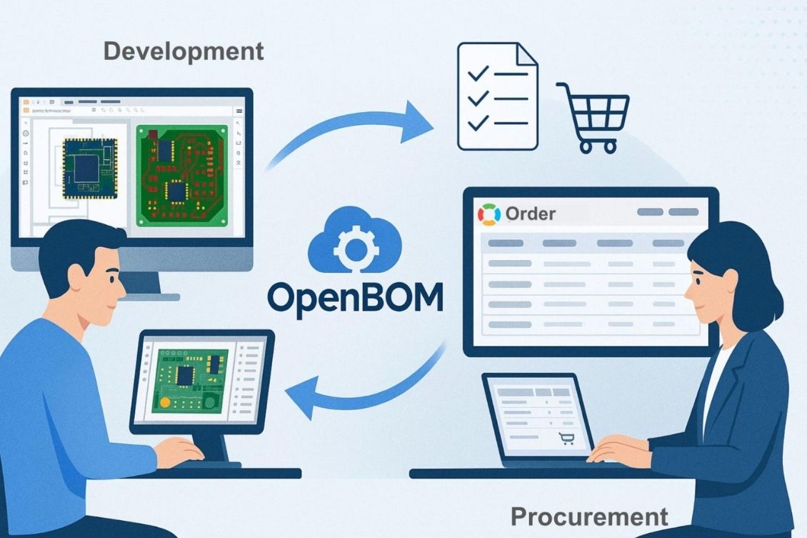 Streamlining PCB Production: OpenBOM for Autodesk Fusion Electronics for Procurement and Inventory Management