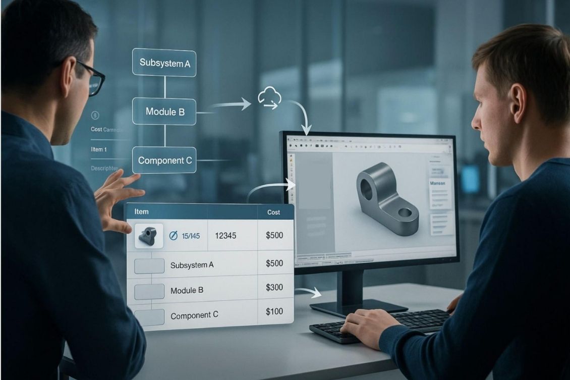 Bridging Top-Down and Bottom-Up: Optimizing Collaborative Design with OpenBOM