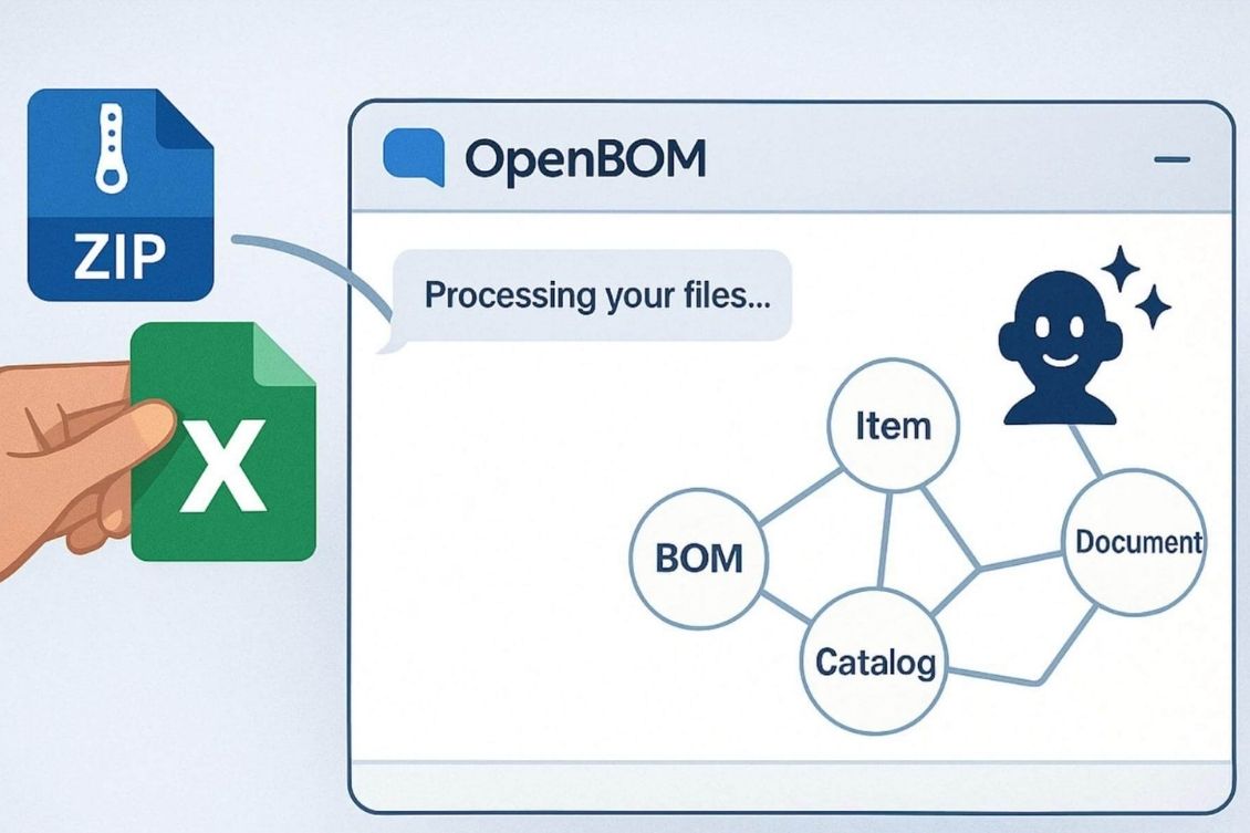 Heads Up: OpenBOM Data Platform, BOMChat and Seamless Import Experience
